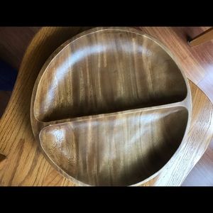 Acacia serving dish